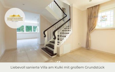 ** Bezugsfreie Villa am Kulkwitzer See | Hochwertig saniert | Großes Grundstück **