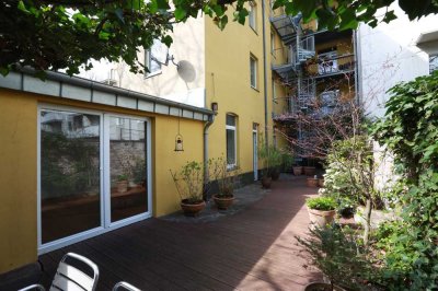 Exklusive 5-Zimmer-EG-Wohnung in Köln Ehrenfeld mit Innenhofgarten