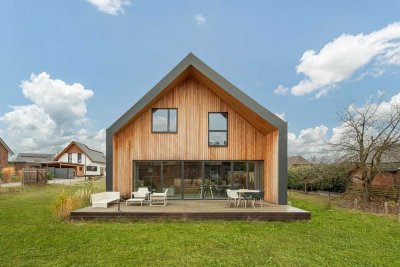 Neuwertiges Architektenhaus in ökologischer Bauweise in Thomasburg