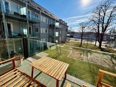 Neubau-Wohnung mit 4 Zimmern und Sonnenbalkon im Hubland!