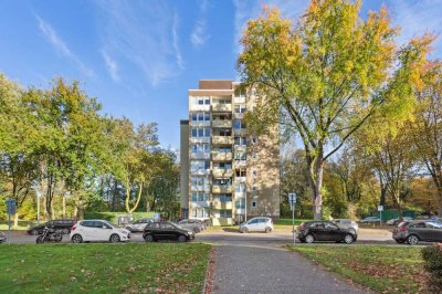 Provisionsfrei – Lichtdurchflutete, klug geschnittene 2-Zimmer-Wohnung mit Balkon und Weitblick