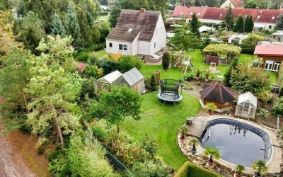 Verwirklichen Sie Ihren Traum vom Leben auf dem Dorf - wunderschöner Garten - wunderschönes Haus