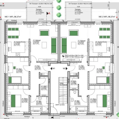 Schöne und neuwertige 3-Zimmer-Erdgeschosswohnung mit geh. Innenausstattung mit EBK in Paderborn