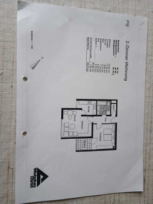 Hübsche 2 ZKB-Wohnung mit Balkon und EBK in Neusäß