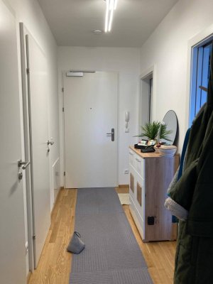 Top-Lage &amp; Neubau! Helle 2-Zimmer-Wohnung mit großem Balkon