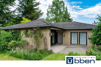 Gemütlicher Bungalow mit Sauna und Garten in ruhiger Lage