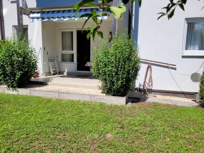 Grenzach-Wyhlen: Gepflegte 3-Zimmerwohnung mit Terrasse und Garten