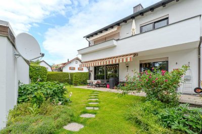 Charmante 3-Zimmer Wohnung mit Einzelgarage und großem Garten in ruhiger Wohnlage von Eichenau