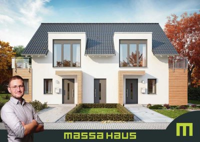 Zusammen bauen kostet die Hälfte! Dein Zweifamilienhaus mit Materialpaket zu Selbstausbau!