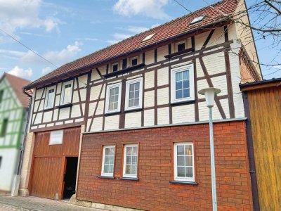 Schönes Bauernhaus am Mittelpunkt Deutschlands in Niederdorla