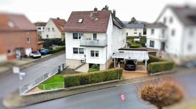 Modern saniertes 2 Parteien Fachwerkhaus mit Garage & Balkon in Edermünde