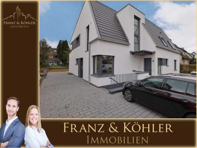 Einzigartige 3-Zimmer Luxus-Maisonette mit Terrasse, Garten und Carport im Haus-im-Haus-Konzept