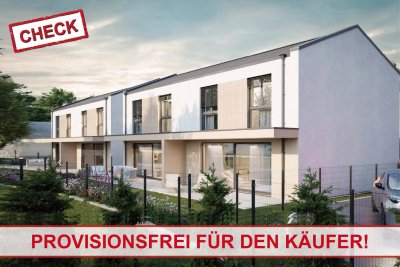 Provisionsfrei für den Käufer! ERSTBEZUG! Ziegelmassiv-Doppelhaushälfte in Premstätten! Haus B