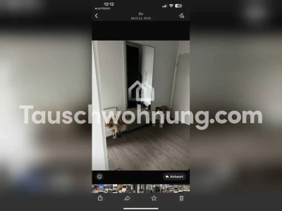 Tauschwohnung: 2 Zimmer Dachgeschosswohnung mit Balkon