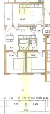 ##  Nähe Ellerforst & Unterbacher See: gemütliche 3-Zimmer mit Balkon ##