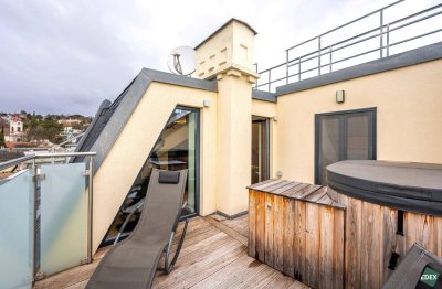 Oase am Pötzleinsdorfer Schlosspark | 2 Terrassen - Privater Lift direkt in die Wohnung - 2 Garagenstellplätze