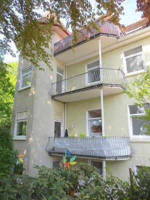 Schöne Erkerwohnung mit Balkon in Hiddenhausen!