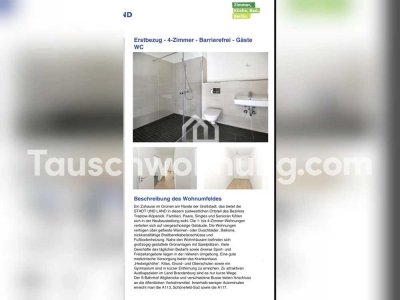 Tauschwohnung: EG 4 Zimmer mit Garten Neubau