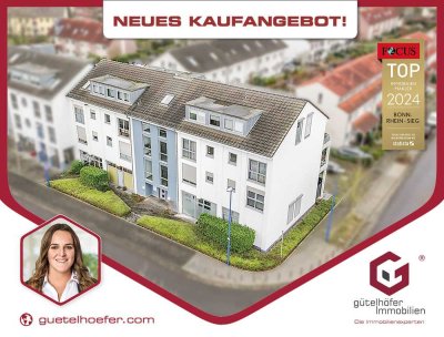 Modern und möbliert! Zweiraumwohnung mit Aufzug, Balkon und Tiefgaragenstellplatz in Rheinbach-Stadt