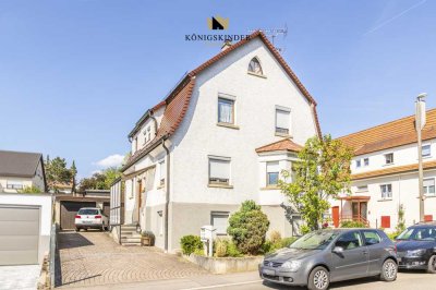 *Zweifamilienhaus in Renningen Malmsheim mit viel Potenzial*