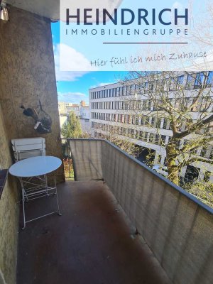 Zentrale 3-ZKB Wohnung mit Balkon!