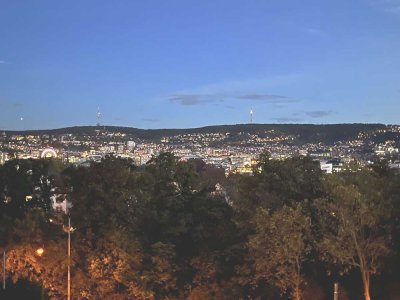 großzügige 5-Zi.-ETW - 2 Balkone - 3 Garagen - Aufzug - Halbhöhenlage – Stadtblick