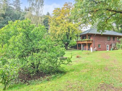 Privatsphäre garantiert! Einfamilienhaus mit 2 Ferienbungalows und Tierhaltung mitten in der Natur!