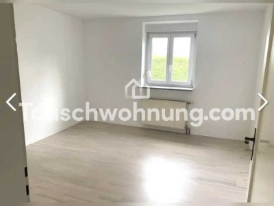 Tauschwohnung: 3-Zimmer Wohnung in ruhigem  Siedlungsgebiet mit Garten