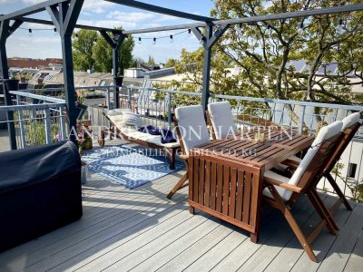 Charme, Charakter, Klasse – Großzügiges Raumwunder mit Dachterrasse in HH-Ottensen