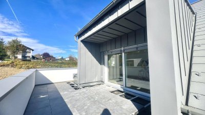 Qualität und Komfort: Große Dachgeschoßwohnung mit südseitiger Dachterrasse und zwei Tiefgaragenplätzen in Hellmonsödt!