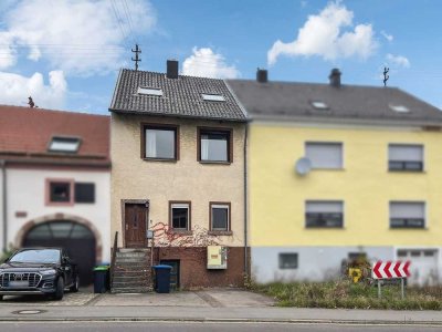 Von Außen KLEIN und von Innen GROSS ist dieses Reihenmittelhaus in Blieskastel-Biesingen