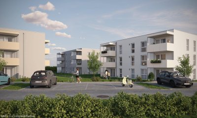 Neubau: geförderte 3-Raum-Mietswohnung in Kematen Top 312