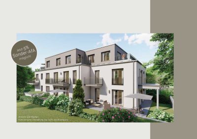 Jetzt 5% AfA! NEUBAU 3-Zimmer-Obergeschosswohnung mit Balkon in Pfaffenhofen a. d. Ilm zu verkaufen!