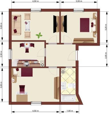 3-Raumwohnung in der Löbauer Neustadt