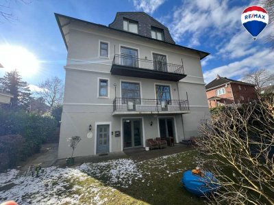 Elegante Gartenwohnung in historischer Villa in Blankenese – mit privater Terrasse