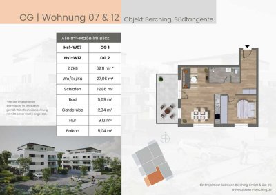 Sonnige Eckwohnung mit Atmosphäre in den Sulzauen - Berching