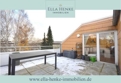 Wunderschöne, modernisierte Penthouse-Wohnung mit großer Terrasse und schöner Aussicht...