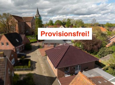 Kapitalanleger aufgepasst! Gepflegter, vermieteter Bungalow in zentraler Ortskernlage von Bunde