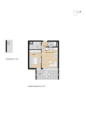 2-Zimmer Neubauwohnung mit Balkon