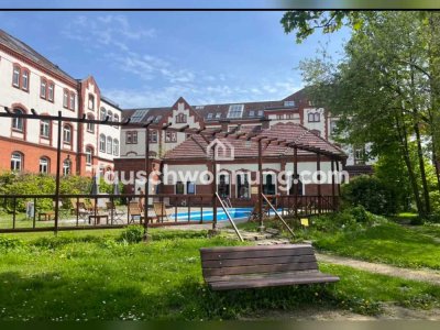 Tauschwohnung: Single Loft in Hamburg Bahrenfeld mit Pool