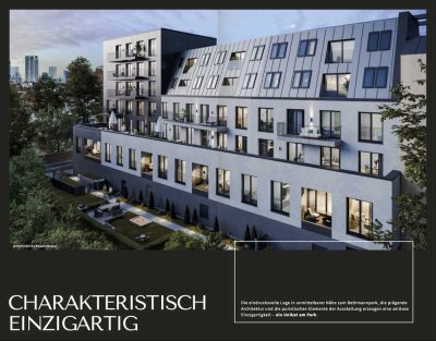 Bethmanns: Teilmöbliertes Luxus Penthouse in Bestlage Nordend - Skylineblick