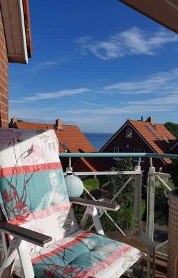 TIMMENDORFER STRAND NIENDORF BESTLAGE mit OSTSEEBLICK Schöne Maisonette als FeWo. oder Selbstnutzung