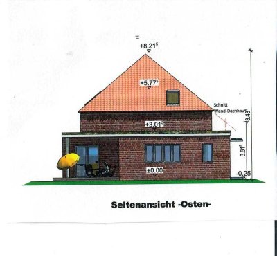 4 neue EFH/ 4 km zum Meer, Grdst. je ca. 620 m², Fertigstellung III. Quartal 2025/in Kalkhorst