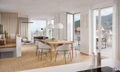 Einzigartige Maisonette-Wohnung mit großzügier Terrasse und Blick auf den Plabutsch