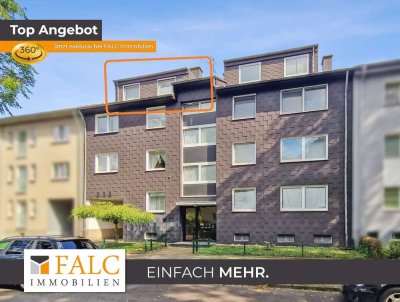 Geschmackvolle Dachgeschosswohnung mit Balkon und Stellplatz