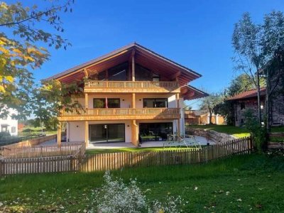 Hochwertige 4 Zimmer EG Wohnung mit Garten in Grassau OT Rottau