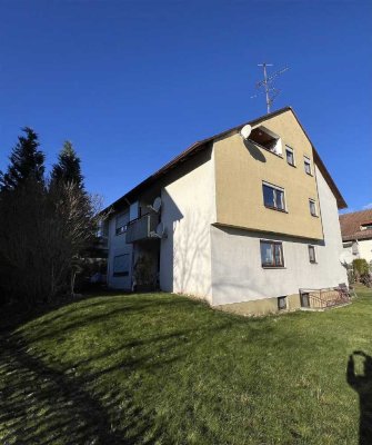 2-Zimmer-Obergeschosswohnung mit Balkon
in ruhiger Lage von Welzheim