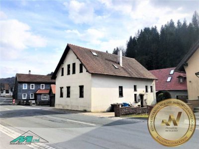 Mehrfamilienhaus mit 3 Wohneinheiten am Rennsteig in Thüringen sofort verfügbar