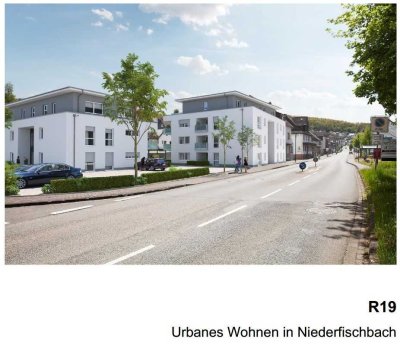 Neubau, Whg. 2 , helle, moderne u. barrierefreie 2-ZKB-Whg.