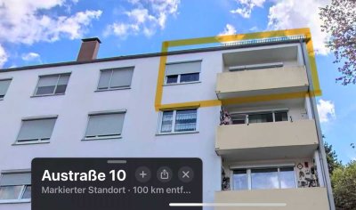 74m2, 3-Zimmer Mietwohnung in Creußen von Privat + modernisiert!